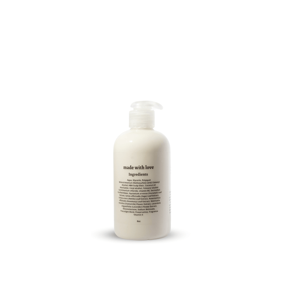 Made with love ingredients side of Cultivator Conditioner by H2H Professional