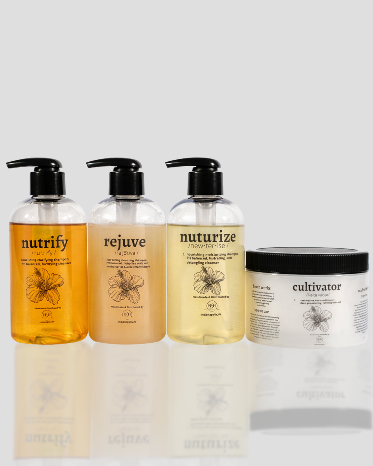 HBH Cleansing System hair care set